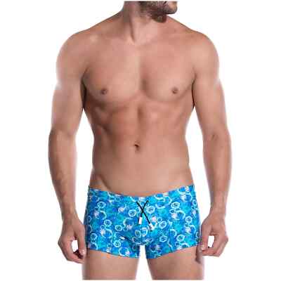 NWT Mundo Unico Banador Oceano Fluvial Swim Trunks Blue Small