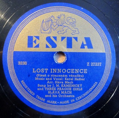 Slava Mach - Lost Innocence - The Old Horse Gate - Esta - 10'' 78 RPM