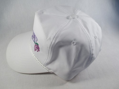Cappello Berretto Baseball Spokane Lilac Festival Bianco Regolabile Ottime Condizioni - Foto 5 di 11