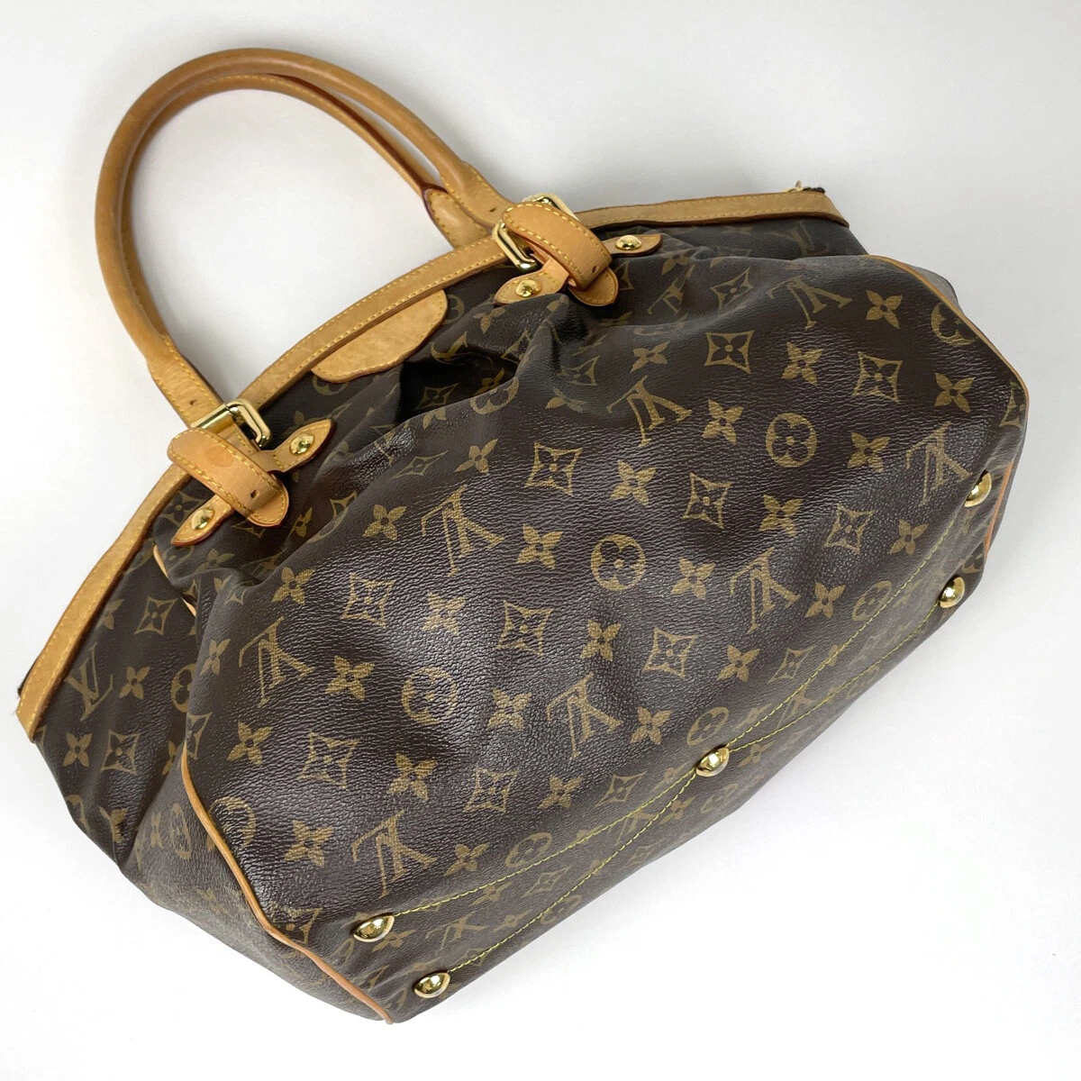 Louis Vuitton Tivoli GM Handbag Hand Bag Monogram Brown M40144 