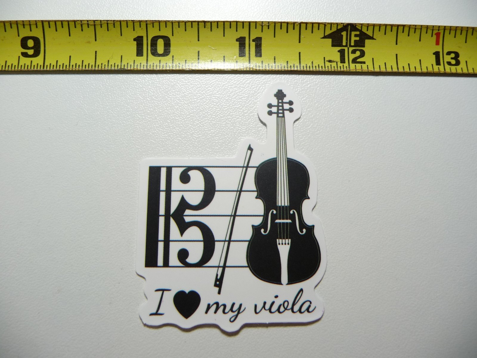 I LOVE MY VIOLA MUSIC DECAL STICKER BAND CONCERT HALL MUSICAL
