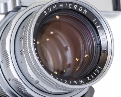 Ex+ Leica Summicron 50mm f/2 DR Rigid M Mount Lens 235xxxx For M2