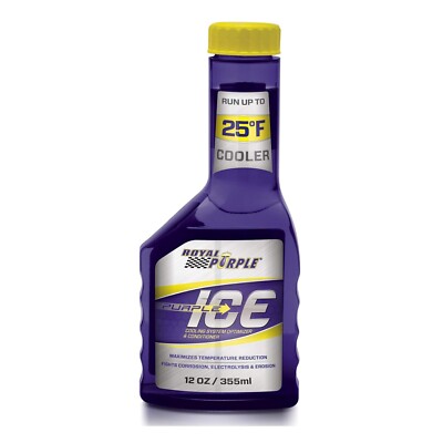 Royal Purple High Performance Purple Ice Radiator Conditioner 12 Oz Bottle 01600