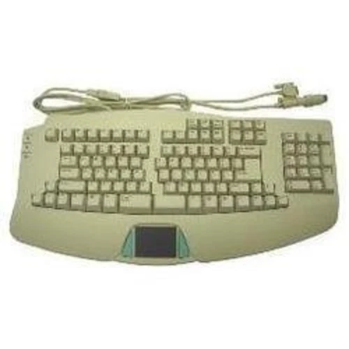 BTC 8140M PS/2 AT & Serial MOUSE Natural Ergonomic Keyboard w/Touchpad db9 din5 - Image 2 of 2
