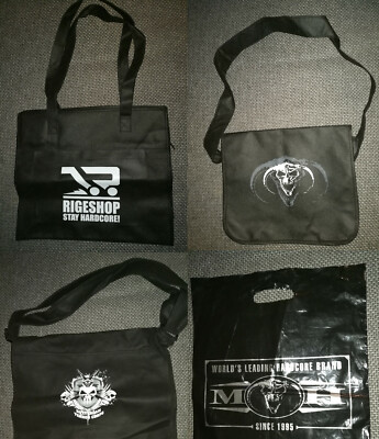 Hardcore Vinylbag / Shoppingbag, Thunderdome, RTC, MOH, ID&T, Limited, Gabber