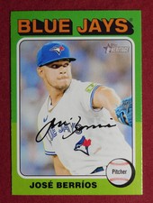 2024 Topps Heritage #468 Jose Berrios Toronto Blue Jays