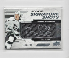 2019-20 Engrained Rookie Signature Shots RSSTO Tobias Bjornfot 135/249 ref.023