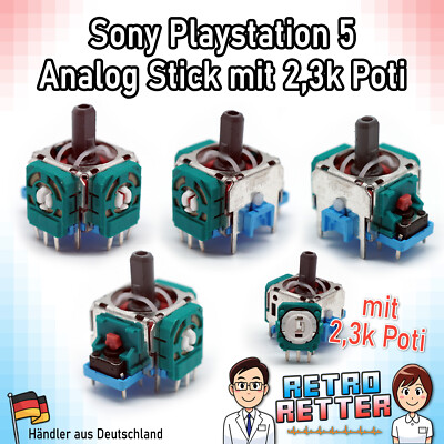 Analog Stick für PS5 Playstation 5 3D Controller Joystick Sensor Steuermodul