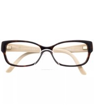 Gucci Eyeglasses GG 3569 WQ2 Havana/Aqua on Tan Butterfly Frame Italy 52 15 135