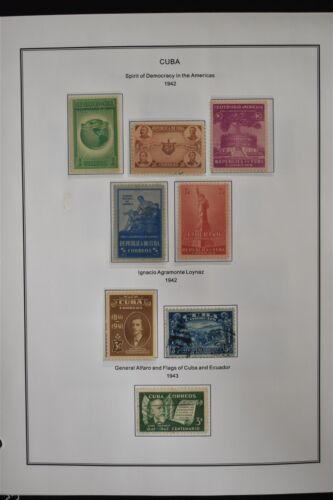 LARGE CARIBBEAN Collection/Accumulation #36 on ALBUM PAGES - SEE ALL PHOTOS $$$ - Picture 1 of 24