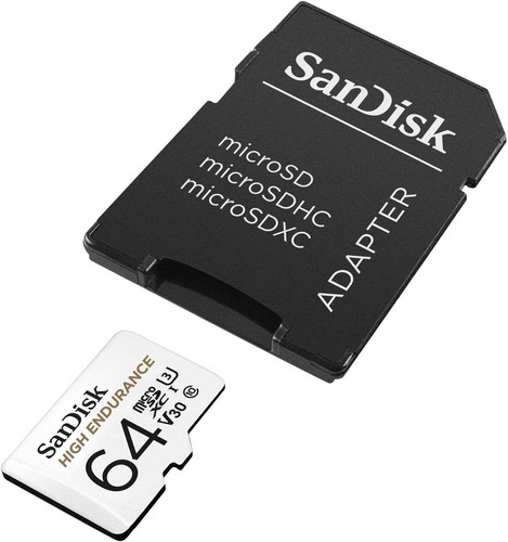Micro SD Sandisk 64 128 256 GB High Endurance Originali IP Dash Cam Droni - Afbeelding 7 van 10