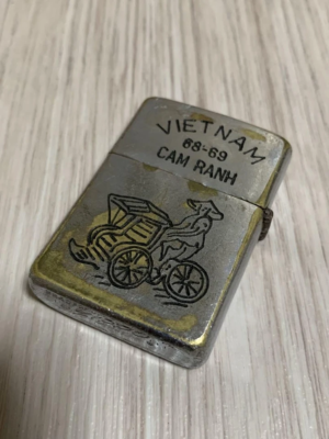 コレクション ZIPPO VIETNAM 68-69 1968 Zippo Lighter Viet Nam Phan-Rang 68-69 - Inscribed My