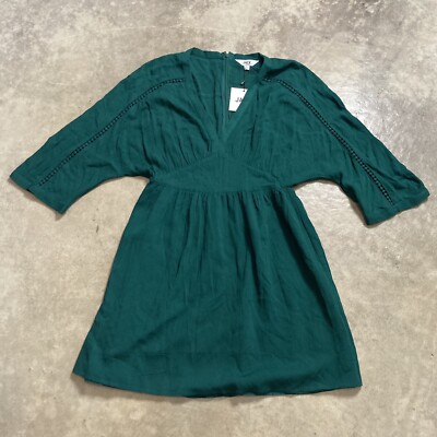 Jack by BB Dakota Dress Womens Size 6 Pine Green Wishful Thinking Mini V-Neck | eBay Jack by BB Dakota Dress Womens Size 6 Pine Green Wishful Thinking Mini V-Neck | eBay