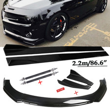 For Chevrolet Camaro Lt Ss Rs Front Bumper Lip Spoiler Side Skirts Rear Lip G