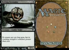Magic the Gathering -MTG- Rotting Fensnake Foil
