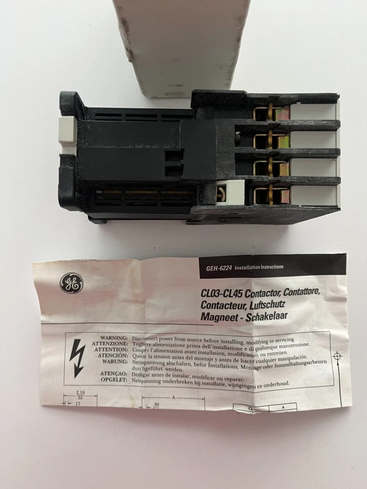 GE CL03D400MD Contactor - Image 3 of 4