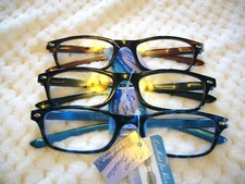 women's or men's reading glasses full rim flex arm and lightweight readers R307