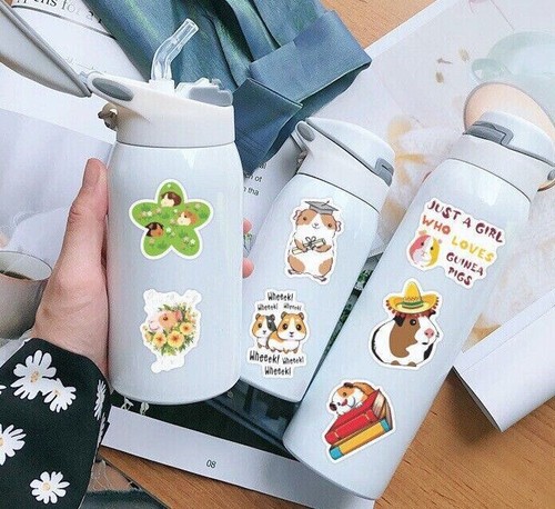 Meerschweinchen Vinyl Aufkleber ~ HAUSTIERE Tiere ~ Wasserdicht Laptop Wasserflasche Aufkleber - Bild 5 von 8