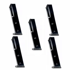 LOT (5) Mec-Gar Browning BDA .380ACP 10 Round Magazine, Blued Steel - MGBRBDA10B