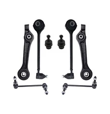 8 Pc Front Suspension for RWD Chrysler 300 Charger Magnum Control Arms Sway Bars