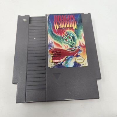 Dragon Warrior NES Cart Only  Nintendo Entertainment System Tested Working 