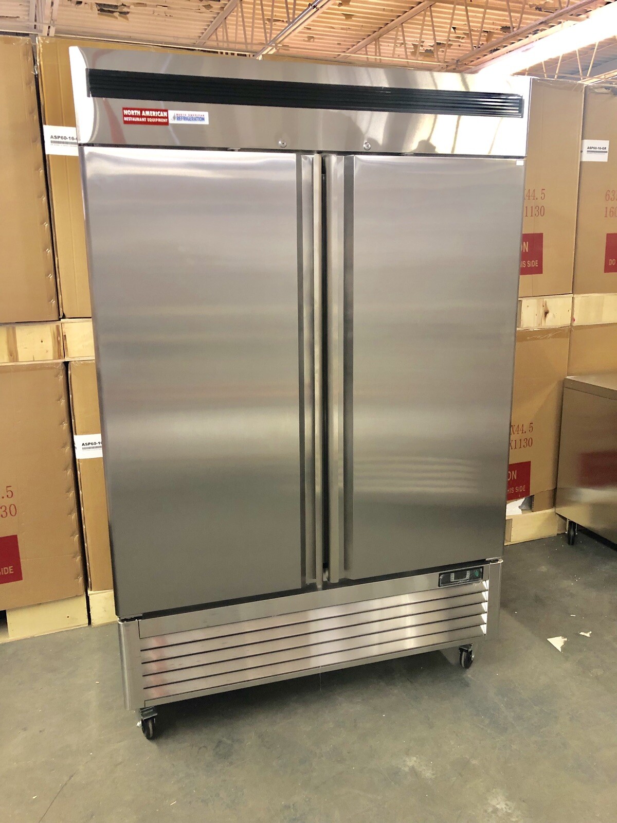 true 2 door reach in refrigerator