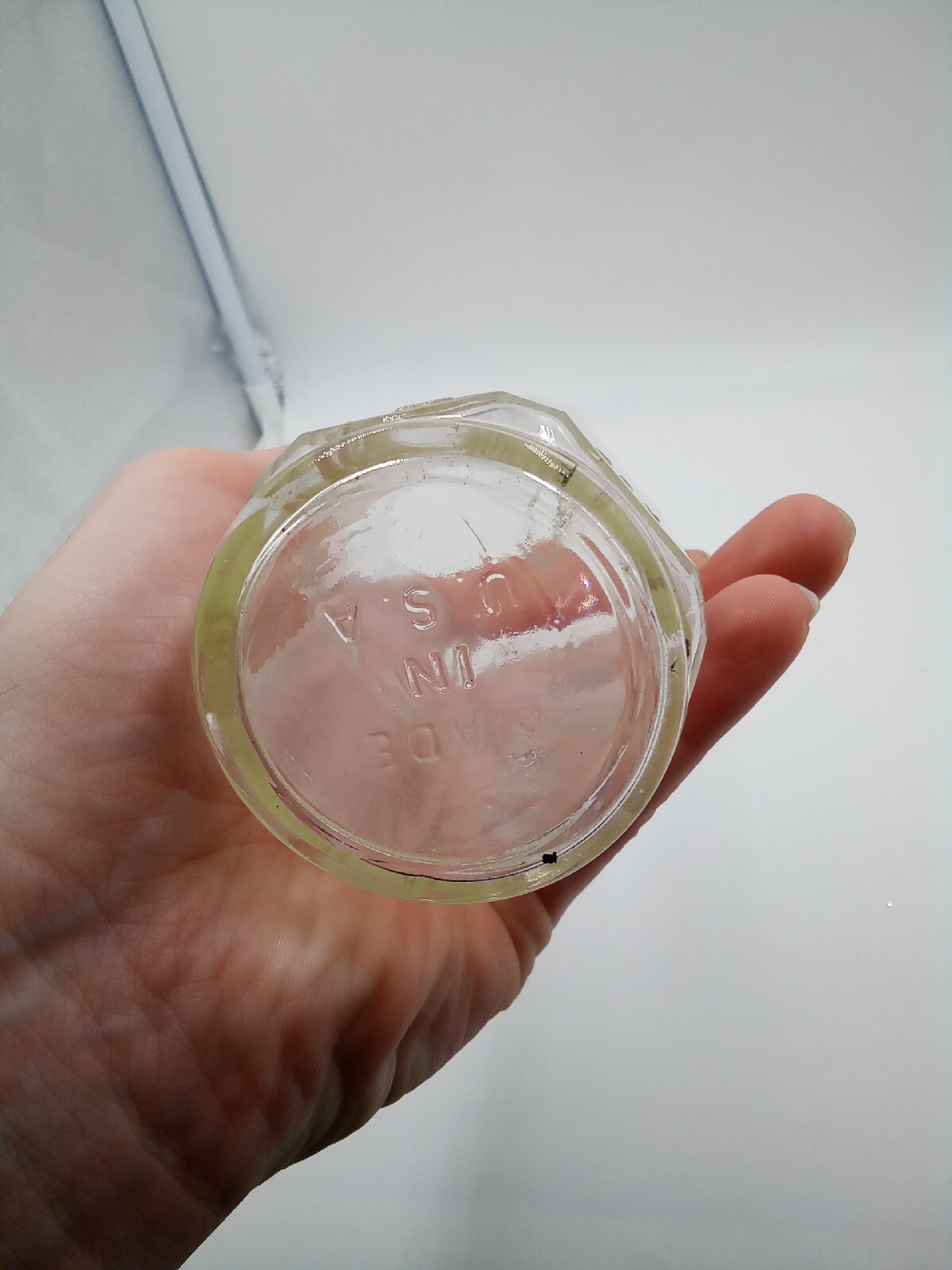 Vintage Pyrex 6 Side Narrow Neck Glass Baby Bottle 8oz. Made In USA. eBay