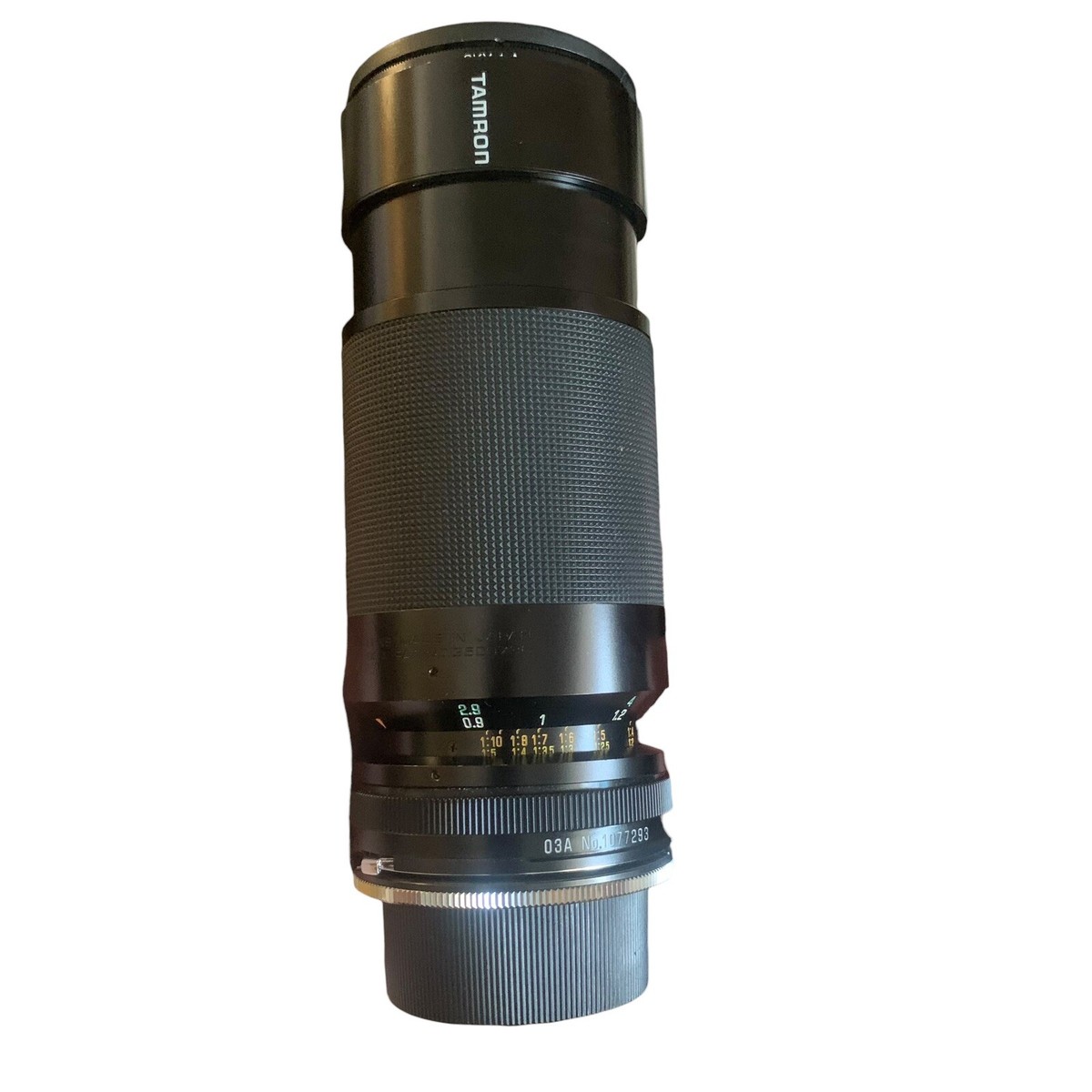Objectif Tamron 80-210mm F/3.8-4 Adaptall 2 - Pour Minolta, Avec Filtre UV Et étui Cuir