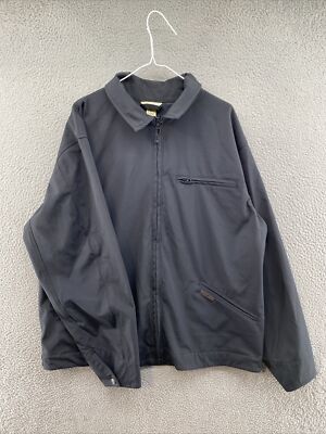 Gander Mountain Men's Soft Shell Full Zip Black Jacket in Size XL