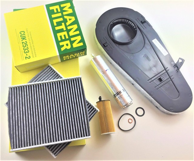 Oil Filter Fuel Mahle Air Activated Carbon MannFilter BMW 5er F10 eBay