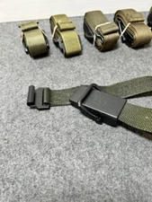 2 USGI Military Cargo Tie Down Alice Lashing Strap 52" Metal Buckle US Army