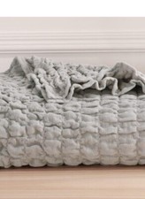 Berkshire Cotton Scrunchie Throw. Cotton 99%....