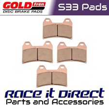 Bremsbel&auml;ge f&uuml;r DUCATI 800 SS IE 2003-2004 VORNE GOLDFREN S33
