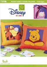 Disney - Pooh Fleecy Floor Pillows, 4 designs - Leisure Arts 1989