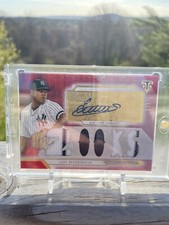 2018 Topps Triple Threads Luis Severino Ruby Auto Relic 1/1