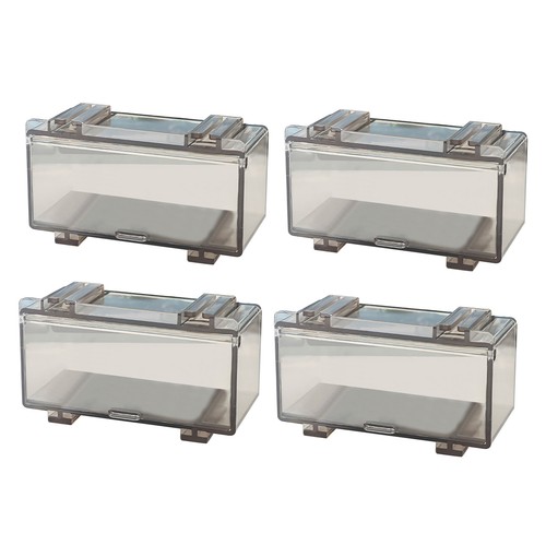 2 Pairs 1/64 Dustproof Acrylic Cars Model Display Storage Box For Hot Wheels k - Picture 1 of 6