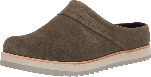 merrell suede clogs