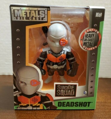 DC DEADSHOT SUICIDE SQUAD 4'' METAL DIECAST FIGURE NEW