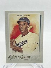 2020 Topps Allen & Ginter Jackie Robinson Dodgers Baseball 