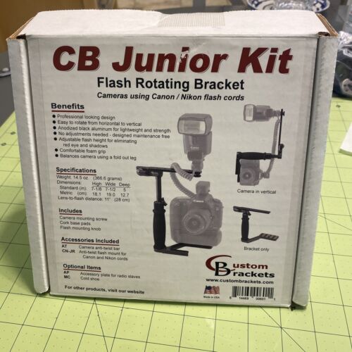 Custom Brackets CB Junior Rotating Camera Flash Handle - Afbeelding 1 van 3