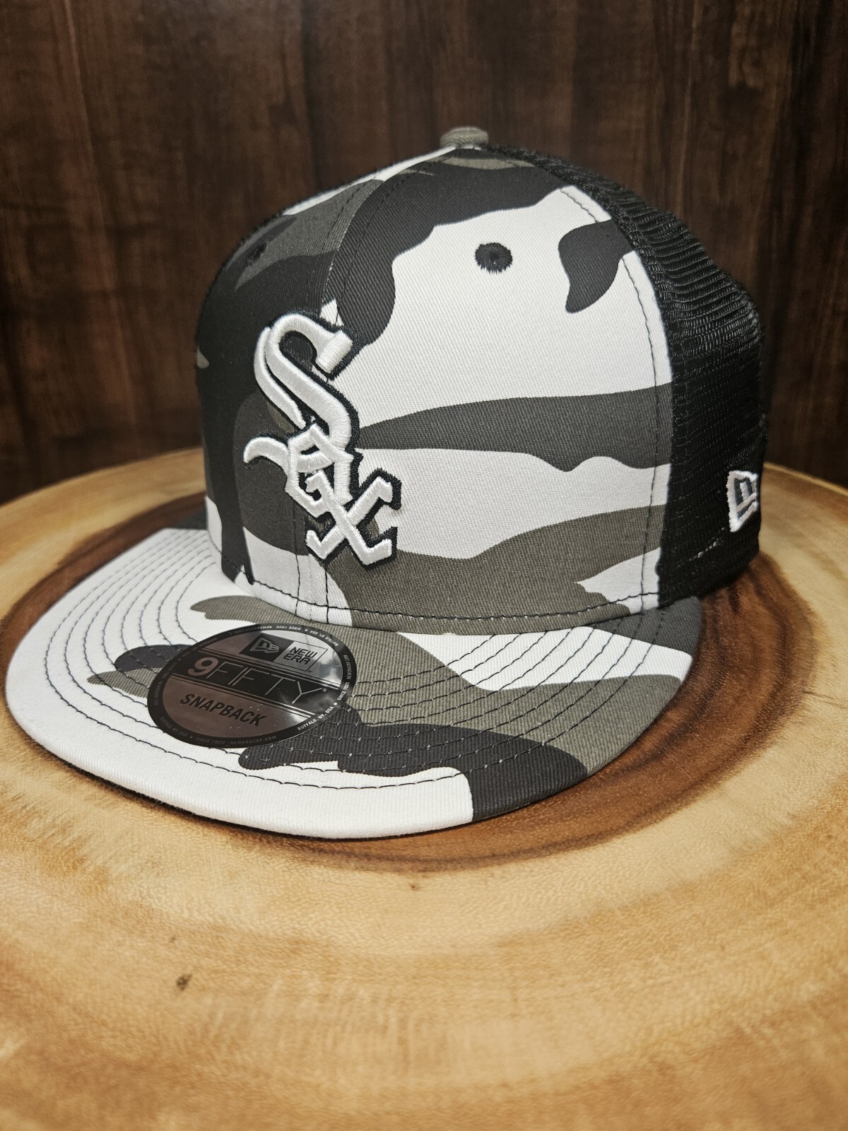 Chicago White Sox Camo New Era 9Fifty Snapback Adjustable Hat Cap MLB Baseball