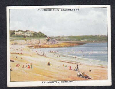 1938 GREAT BRITAIN HOLIDAYS Card FALMOUTH, CORNWALL