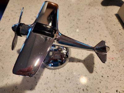 cigarette lighter on airplane Airflame Chrome Airplane Cigarette Lighter Art Deco Space Age MID CENTURY  Mcm
