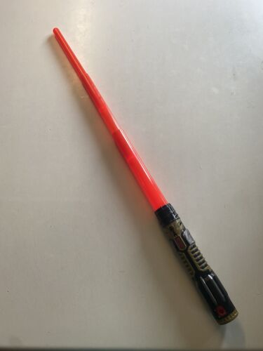 Star Wars Blade Builders Red Extendable Sith Lightsaber Light Up Cosplay Toy  - Picture 1 of 8
