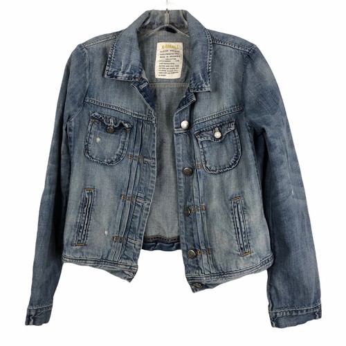 J Crew Women Classic Jean Jacket XS 
