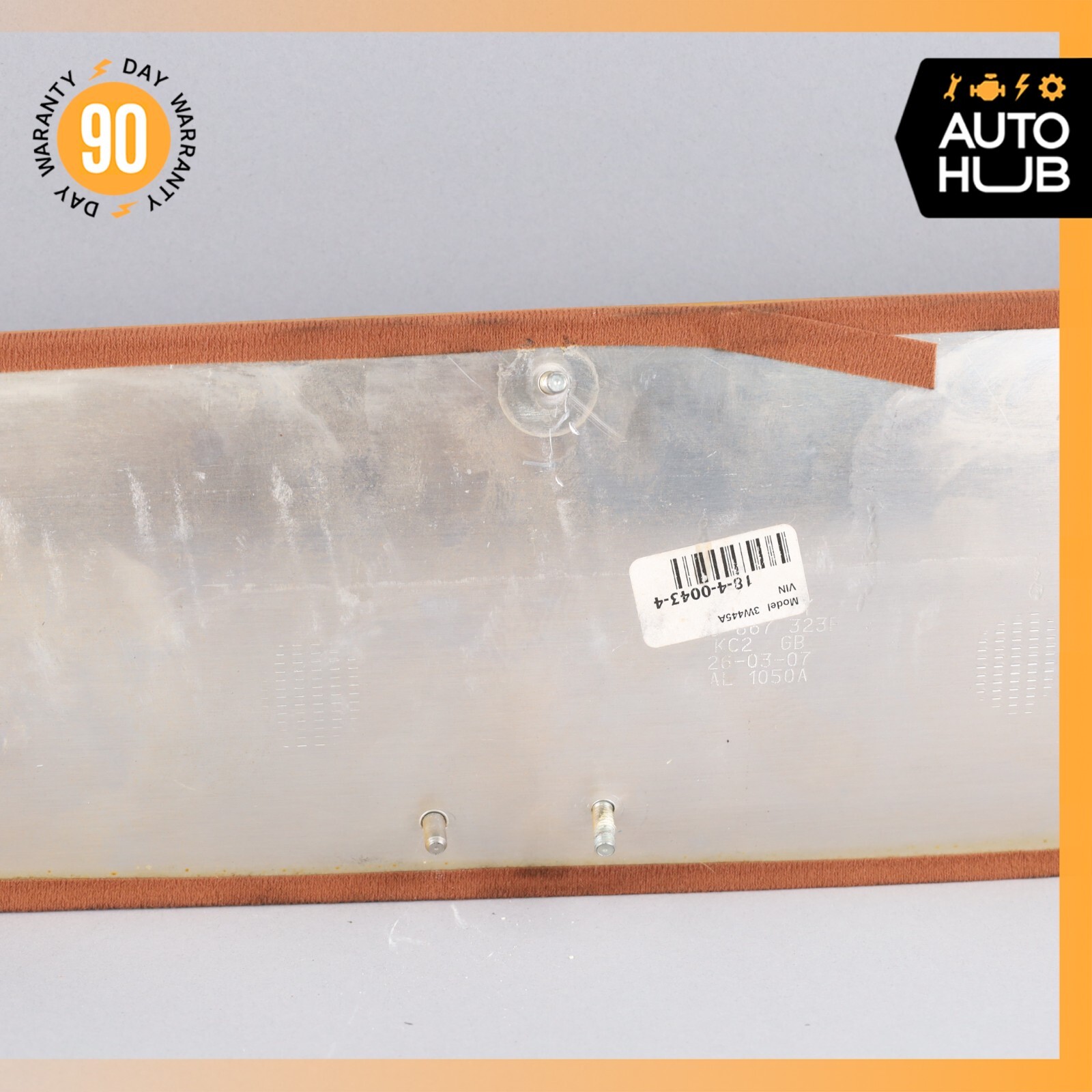 07-11 Bentley Continental GTC Front Left Side Door Panel Trim Panel Wood OEM 60k