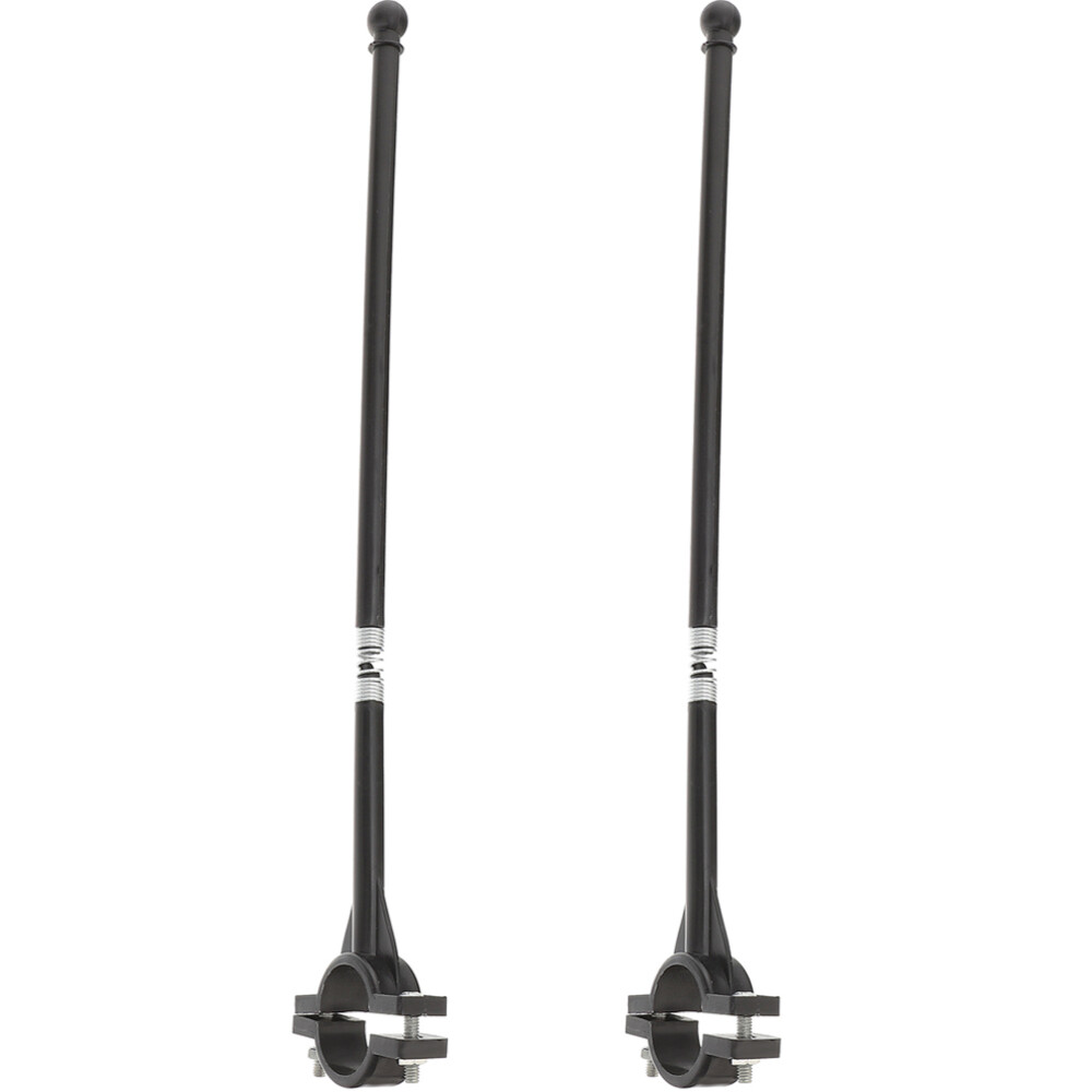2Pcs Bike Cycling Flagpole Car Flag Mount Advertising Cycling Flagpole Hardware
