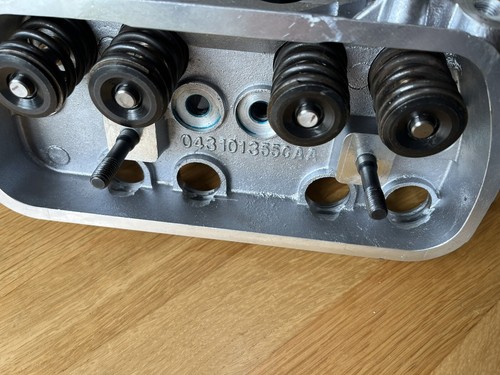 Classic VW Beetle Bus Ghia Air Cooled 1776 cc Twin Port Cylinder Heads 92 90.5mm - Picture 13 of 13
