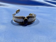 Vintage Mexico 925 Sterling Silver Black Onyx...