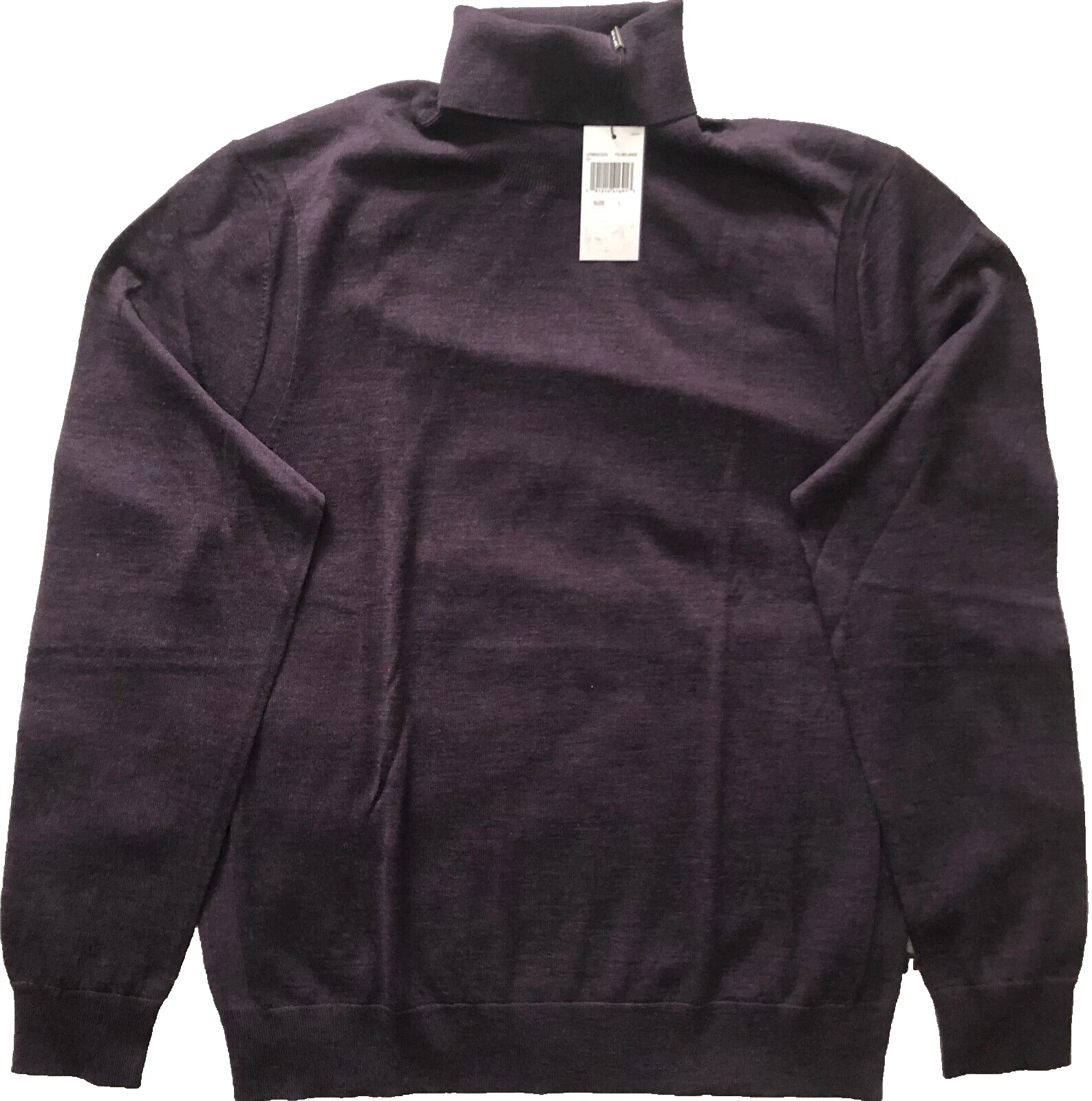 MICHAEL KORS - Men's Purple 100% Wool High Neck LS Luxury Jumper Sweater L BNWT
Opens in a new windo